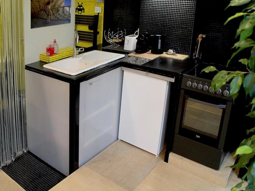 Ferienwohnung Atelier d’artiste # Artiste Loft # 35m2 Paris Exterior foto